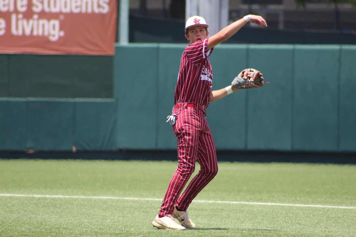 Texarkana Liberty-Eylau Canyon Randall 4A UIL state semifinals Texas baseball playoffs 060723 Andrew McCulloch 171
